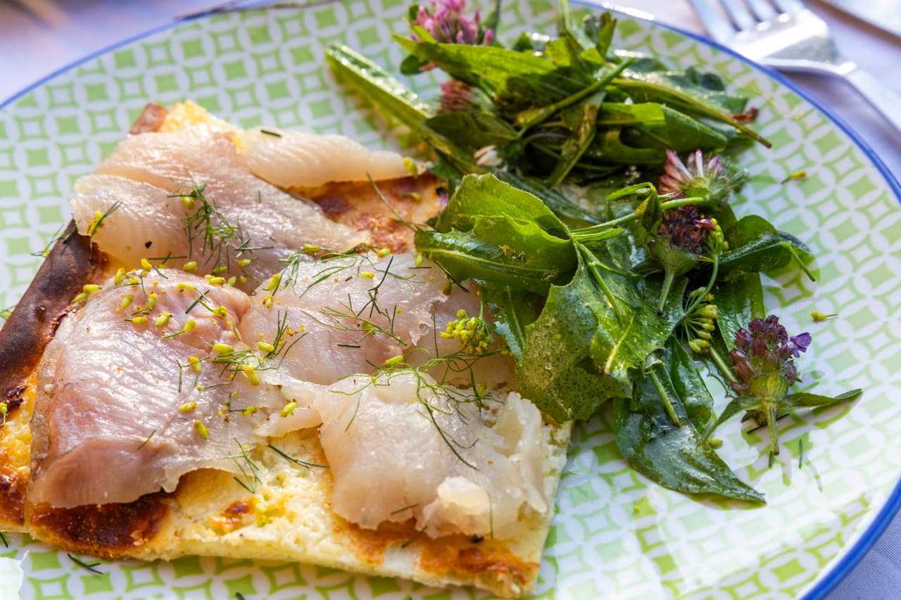 Produkte des Oberhofs in einer rustikalen Präsentation