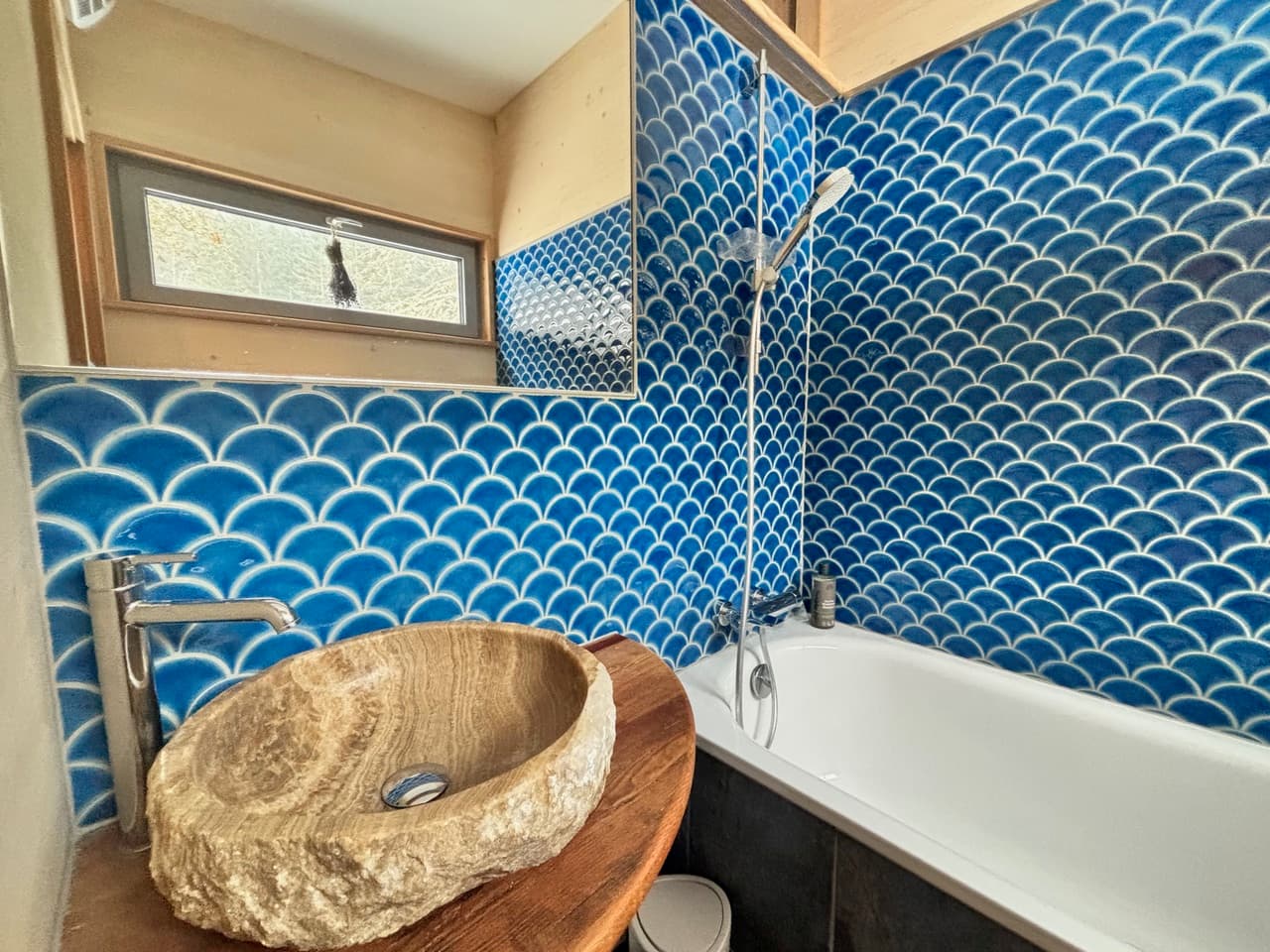 Detailaufnahme der Küche im Ferien-Apartment